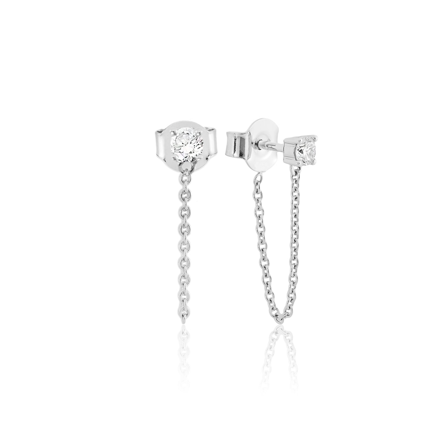 Brinco ponto de luz com corrente